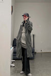 BORIS BIDJAN SABERI FMV00014 hooded jacket PBBS30 dark gray cotton